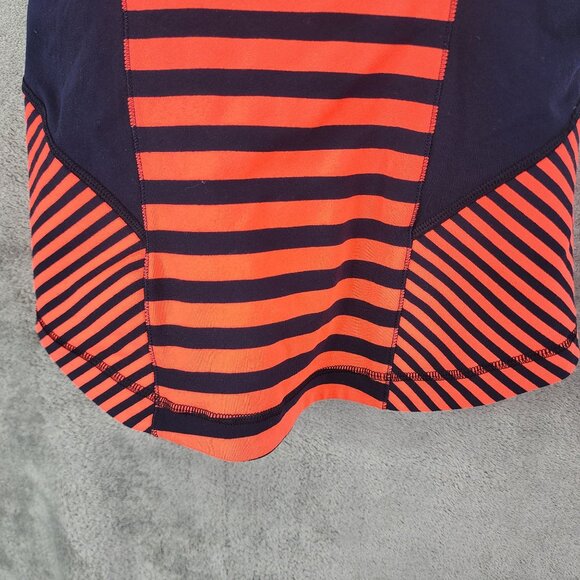 Womens Lululemon Athletica Striped Athletic Tank Top Sleeveless Size 4 - Picture 4 of 11